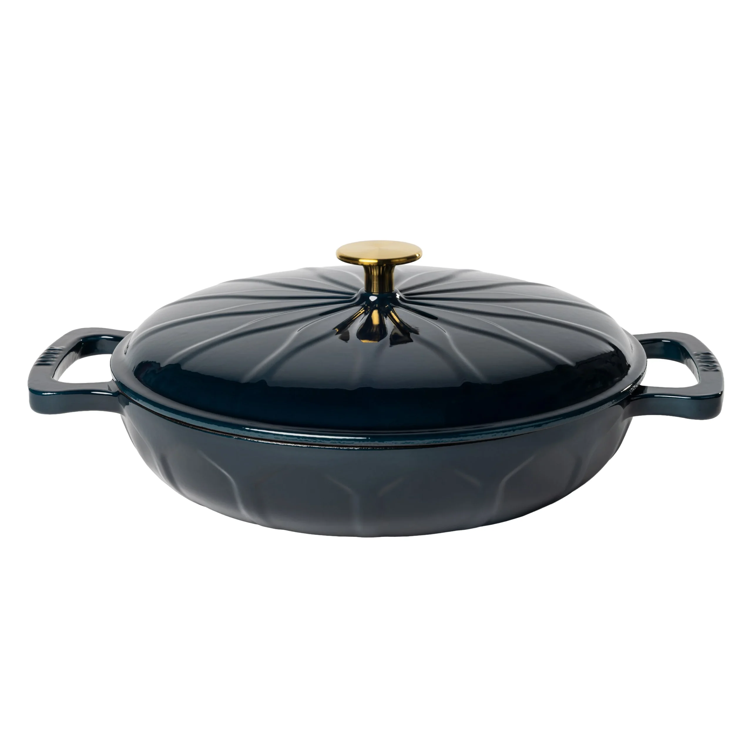 Luxe 3.6 Quart Enameled Cast Iron Braiser - Image 2