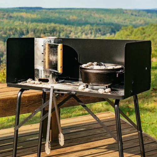 Alternative view of Outdoor Cooking Table