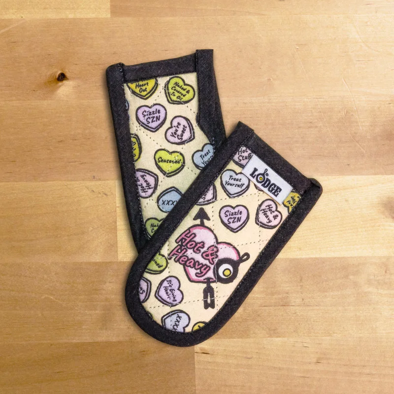 Conversation Heart Handle Holders, Set of Two - Image 3