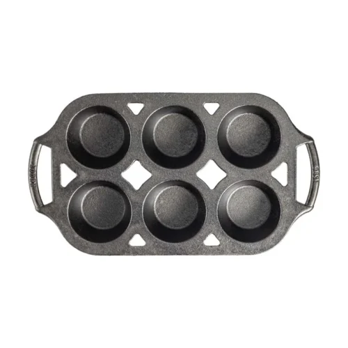 Alternative view of Seasoned Cast Iron Muffin Pan