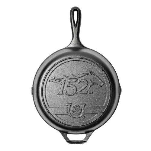 Alternative view of 10.25 Inch Seasoned Cast Iron Kentucky Derby Skillet
