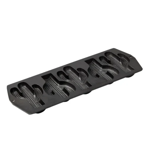 Alternative view of Seasoned Cast Iron Cactus Pan