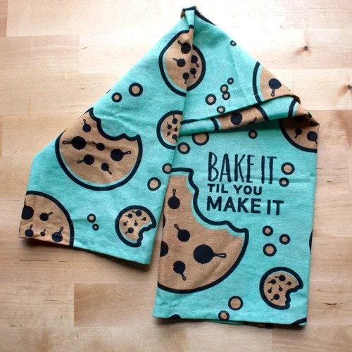 Alternative view of Bake it 'Til You Make It Lodge Dish Towel