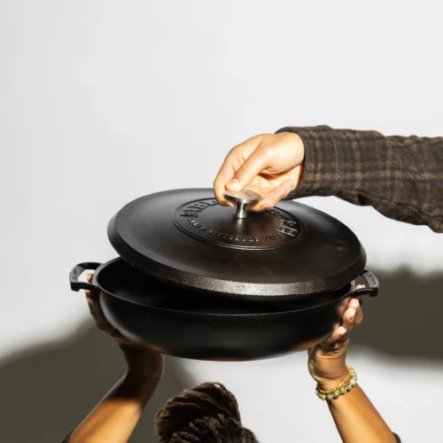Alternative view of Blacklock 4 Quart Lightweight Cast Iron Braiser
