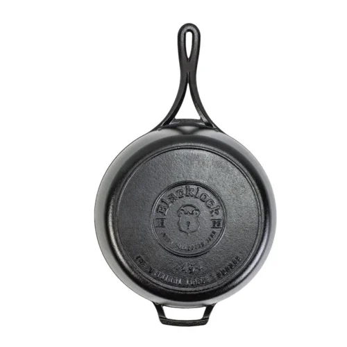 Alternative view of Blacklock 4 Quart Lightweight Cast Iron Deep Skillet With Lid