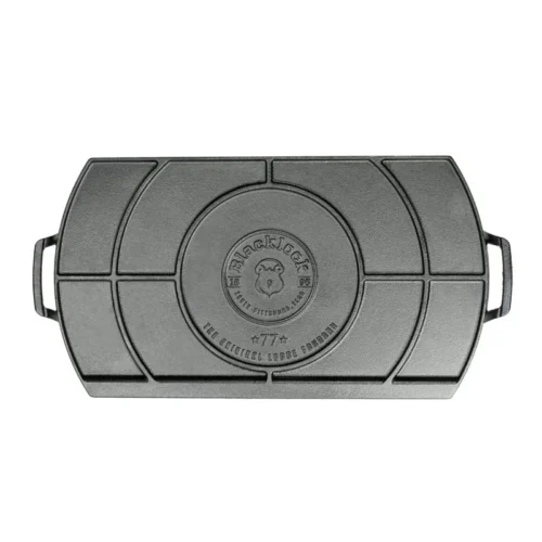 Alternative view of Blacklock Lightweight Cast Iron Double Burner Griddle