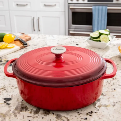 Alternative view of Essential Enamel Oval Dutch Oven