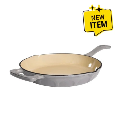 Luxe 11 Inch Enameled Cast Iron Skillet