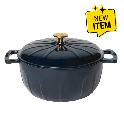 Luxe 6 Quart Enameled Cast Iron Dutch Oven