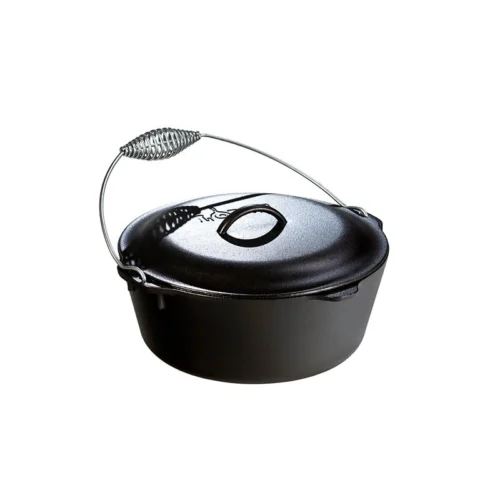 Alternative view of Dutch Oven with Bail Handle