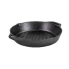 12 Inch Seasoned Cast Iron Dual Handle Grilling Basket