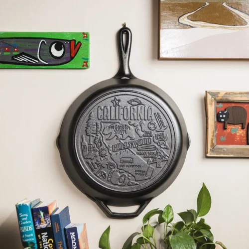 Alternative view of American Road Trip: 12 Inch Seasoned Cast Iron Skillet, California