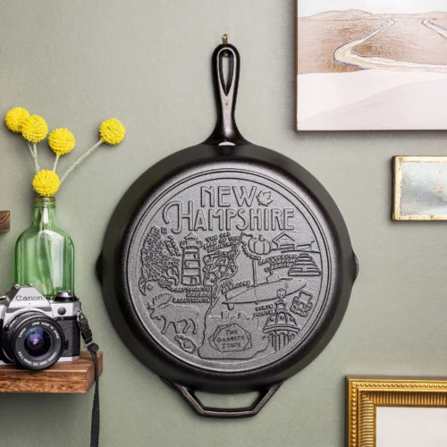 Alternative view of American Road Trip: 12 Inch Seasoned Cast Iron Skillet, New Hampshire