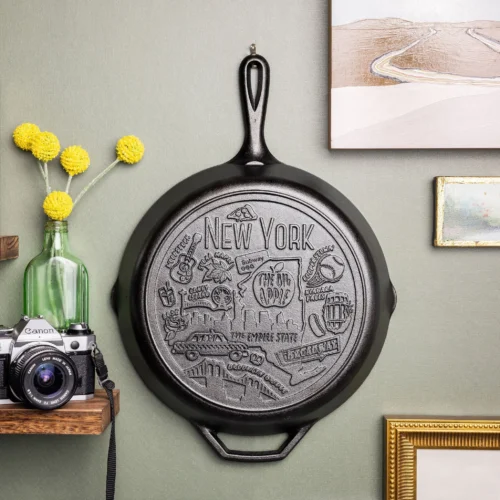 Alternative view of American Road Trip: 12 Inch Seasoned Cast Iron Skillet, New York