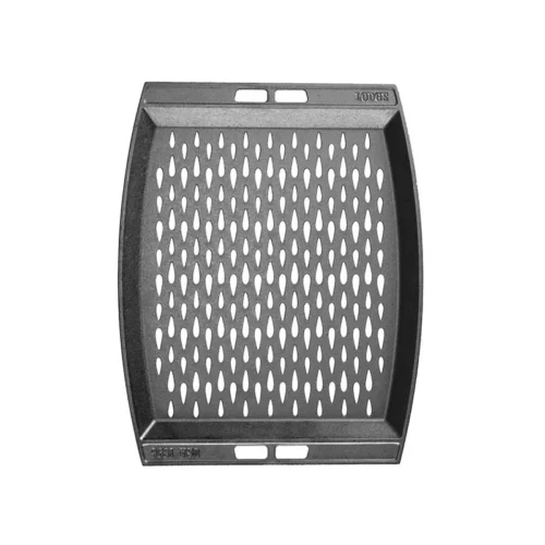 Alternative view of 15 x 12 Inch Seasoned Cast Iron Grill Topper