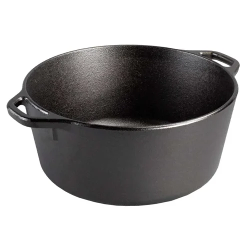 Alternative view of 5 Quart Cast Iron Double Dutch Oven