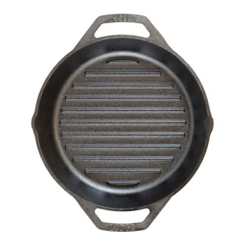 Alternative view of Dual Handle Cast Iron Grill Pan