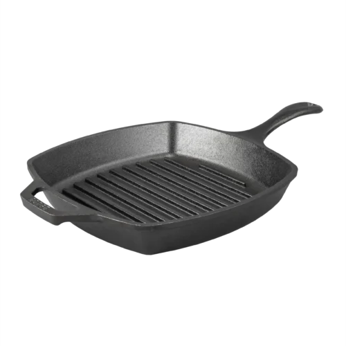 10.5 Inch Square Cast Iron Grill Pan