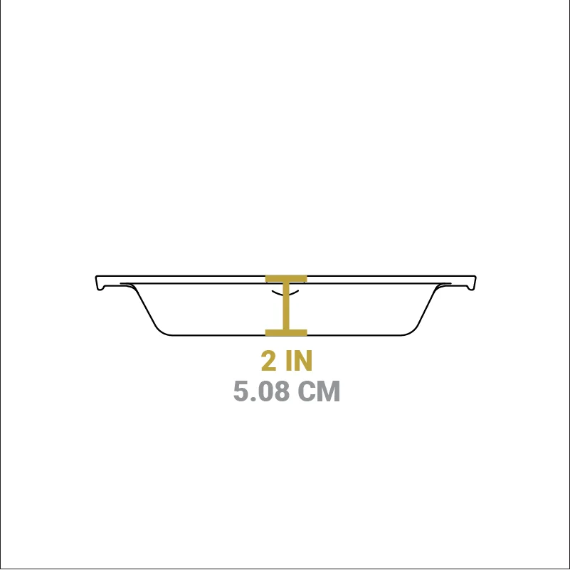 Wanderlust 10.25 Inch Cast Iron Dual Handle Camper Pan - Image 6