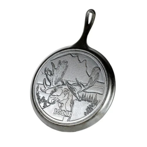 Alternative view of Wildlife Series™ 10.5 Inch Cast Iron Moose Griddle 