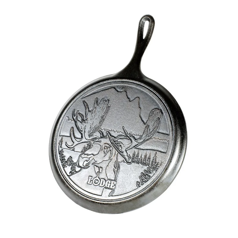Wildlife Series™ 10.5 Inch Cast Iron Moose Griddle - Image 7