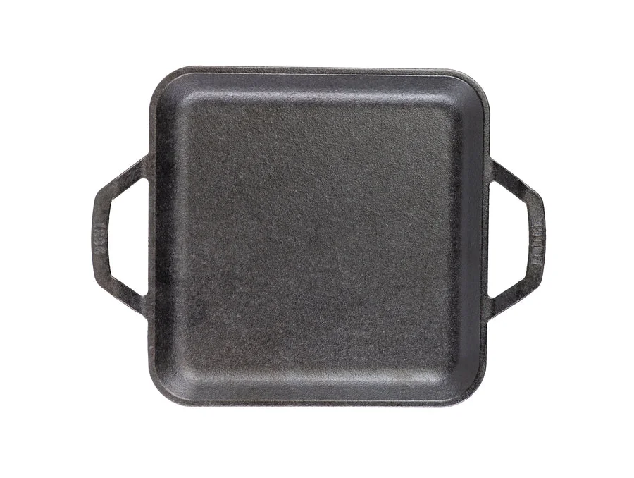 Chef Collection 11 Inch Cast Iron Square Griddle - Image 2