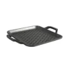 Chef Collection 11 Inch Cast Iron Square Grill Topper