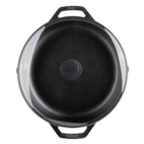 Alternative view of Chef Collection 12 Inch Cast Iron Everyday Pan 