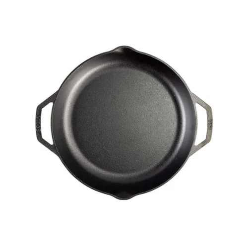 Alternative view of Chef Collection 14 Inch Dual Handle Skillet