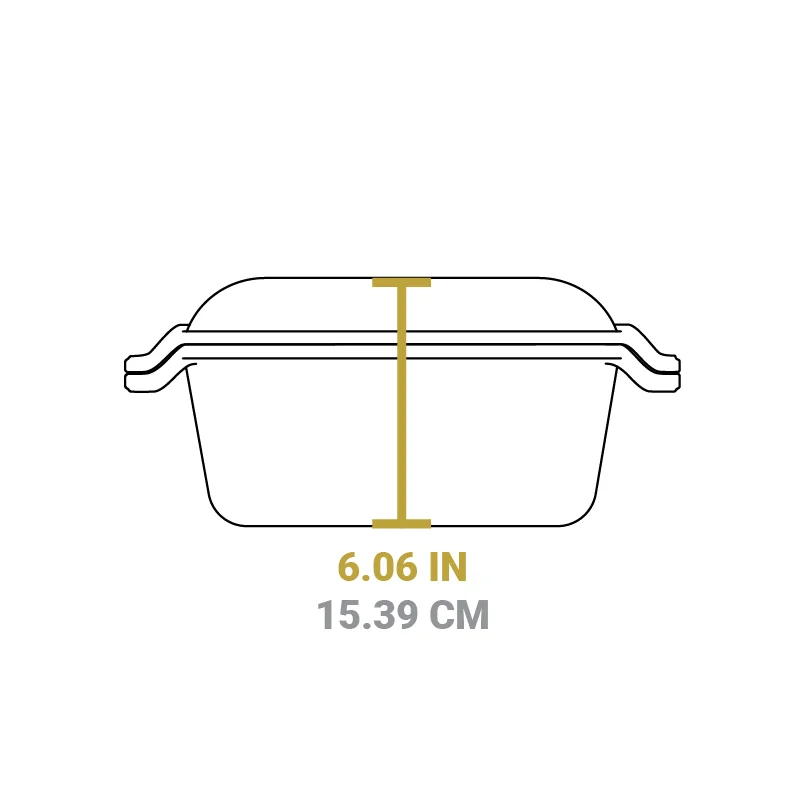 Chef Collection 6 Quart Double Dutch Oven - Image 6