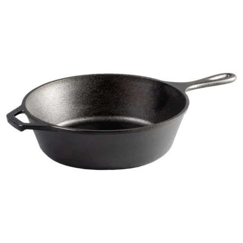 Alternative view of 3.2 Quart Seasoned Cast Iron Combo Cooker