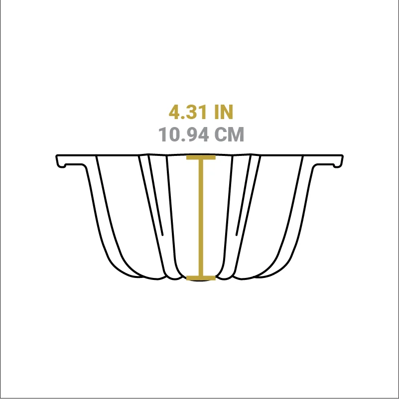 Seasoned Cast Iron Fluted Cake Pan - Image 4
