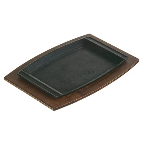 Alternative view of Rectangular Wood Underliner