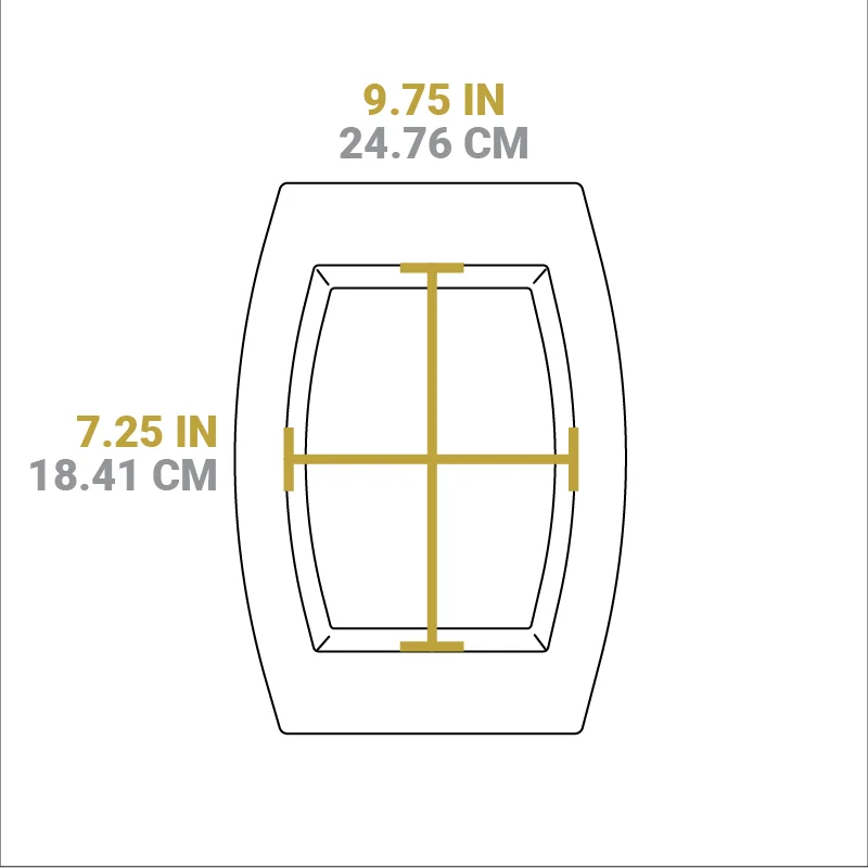 Rectangular Wood Underliner - Image 5