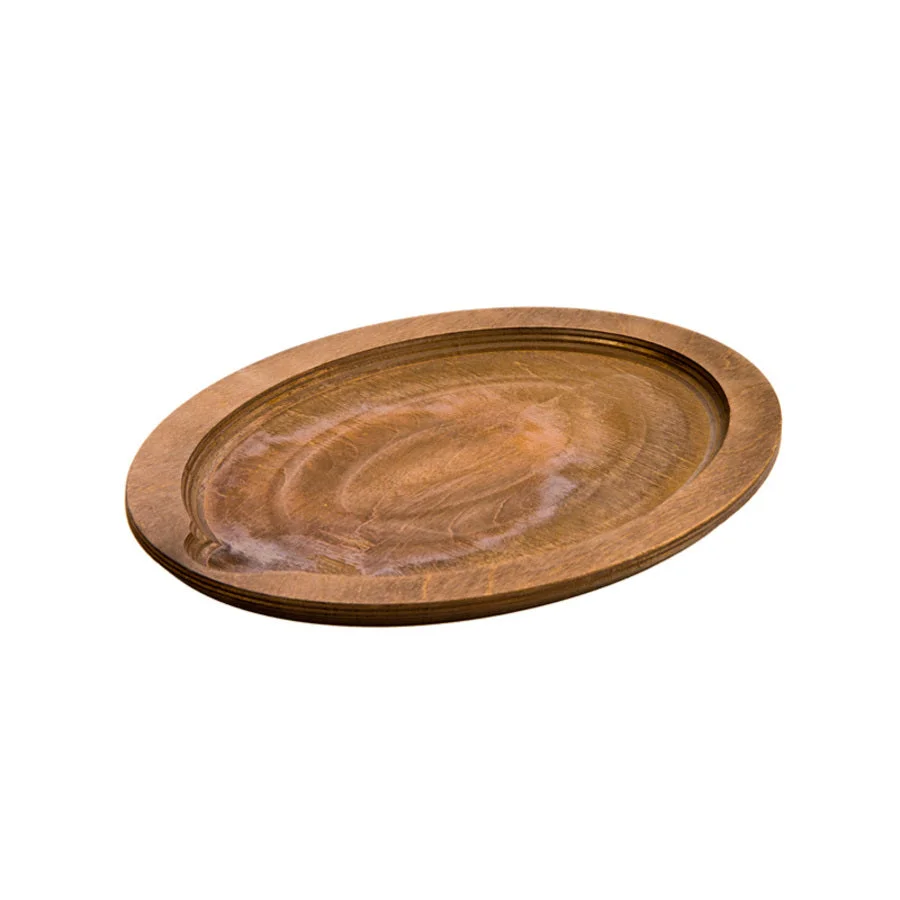 13.25 Inch Jumbo Oval Walnut Wood Underliner - Image 8