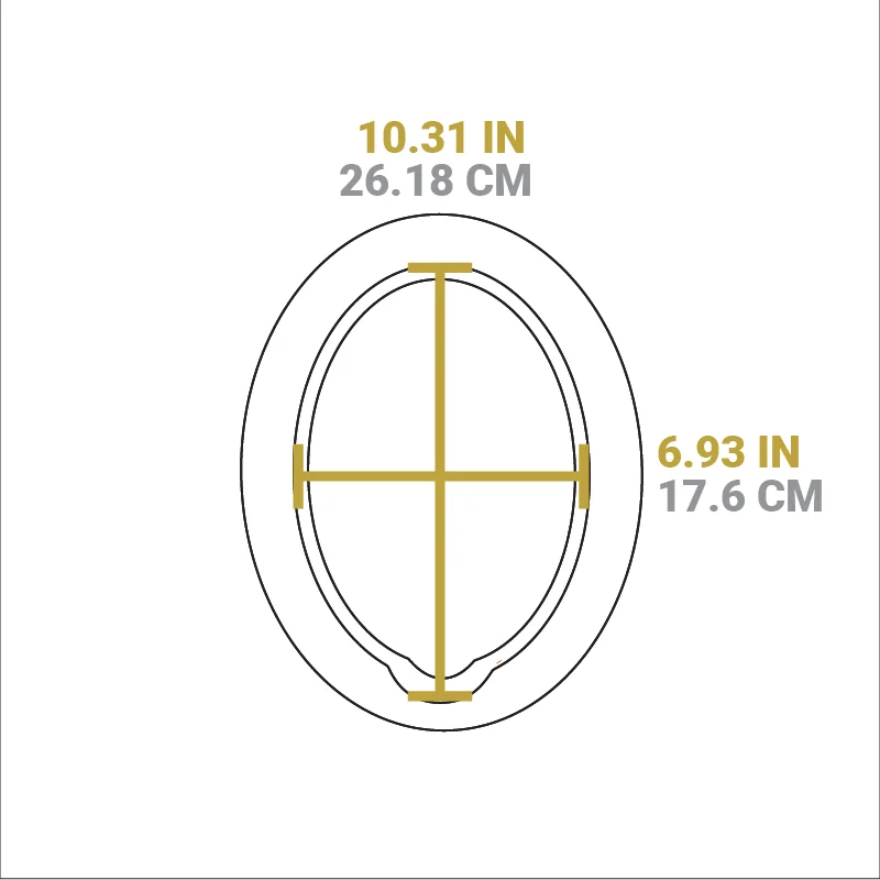 Oval Wood Underliner - Image 8