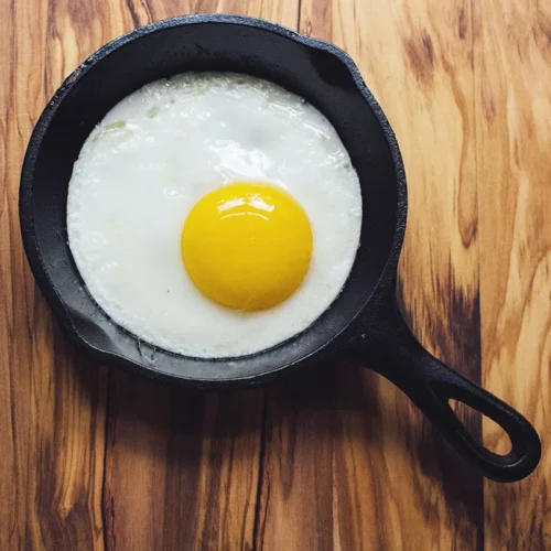 Alternative view of Heat-Treated Skillet