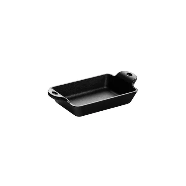 Heat-Treated Rectangular Cast Iron Mini Server - Image 3