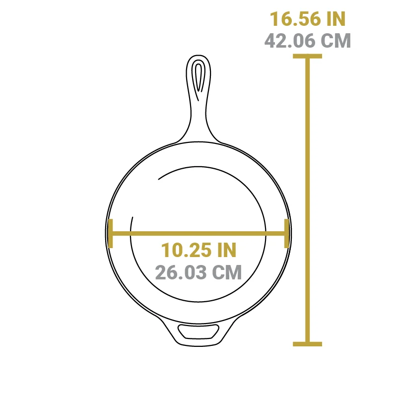 Cast Iron Deep Skillet - Image 11